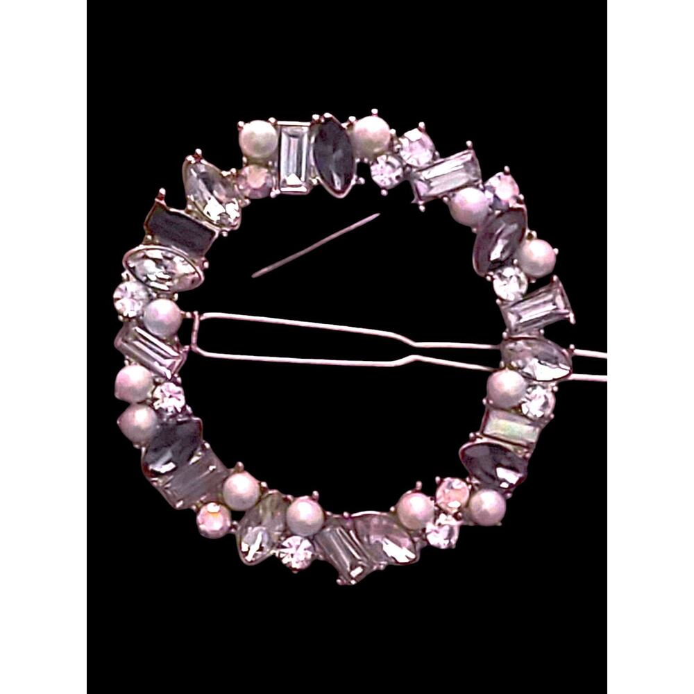 Imitation Pearls Hairpin Hair Barrettes for Women - Numblartd Fashion Geometric